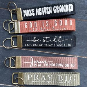 keychains with bible verses on them