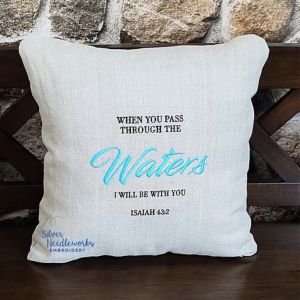throw pillow with affirmation