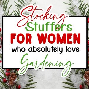 Stocking stuffer for woman gardener old retired mother grandmother