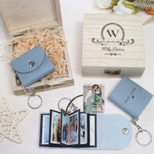 personalized mini keychain with pictures