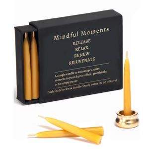 box of mindfulness candles