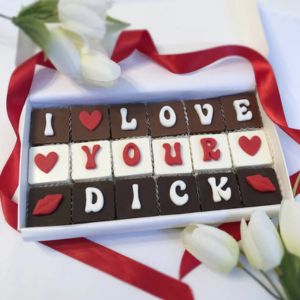 box of valentines chocolates custom