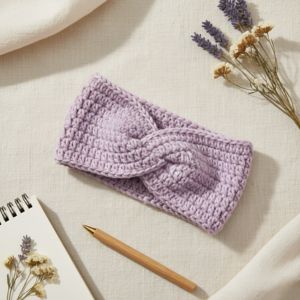 diy crochet headband gift for teacher