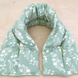 hot and cold shoulder wrap in green color