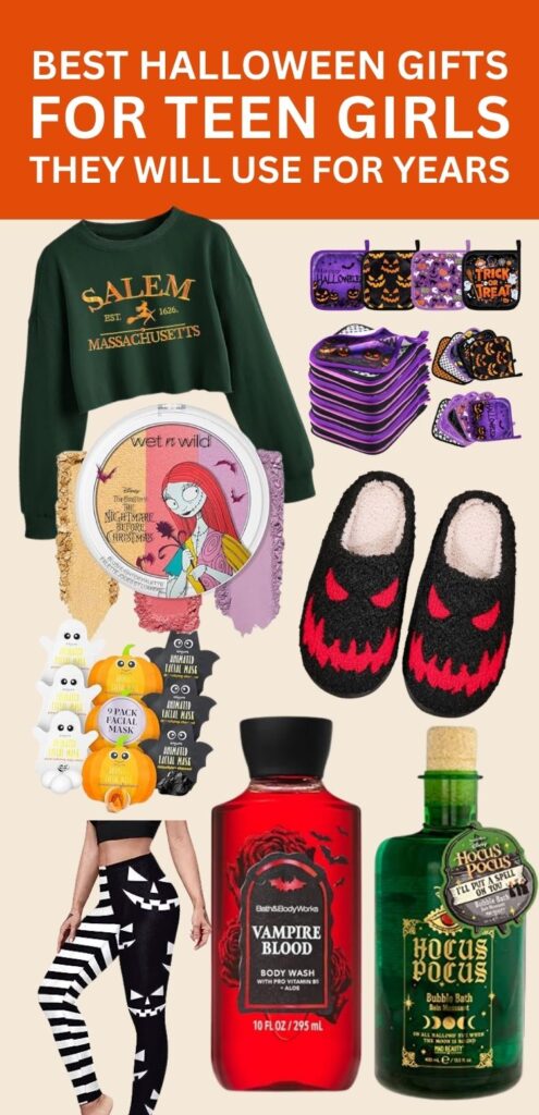 Halloween Teen Girl gifts that are sure to be a hit with your niece,granddaughter, daughter or goddaughter. Latest 2026 finds that are budgets friendly and useful. #halloweenteengifts #teengirlhalloween #halloweengift guide