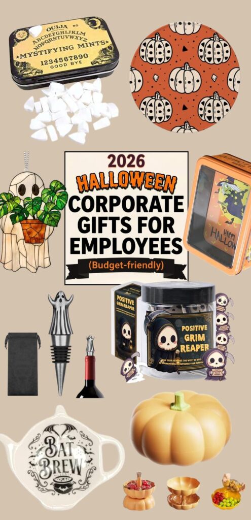 Make your team feel appreciated with thoughtful Halloween gifts from managers, bosses, and supervisors. From useful desk gifts and cozy treats to festive office surprises, these employee gift ideas are perfect for celebrating Halloween at work without breaking the budget. #EmployeeGifts #BossGifts #HalloweenAtWork #CorporateGiftIdeas #StaffAppreciation