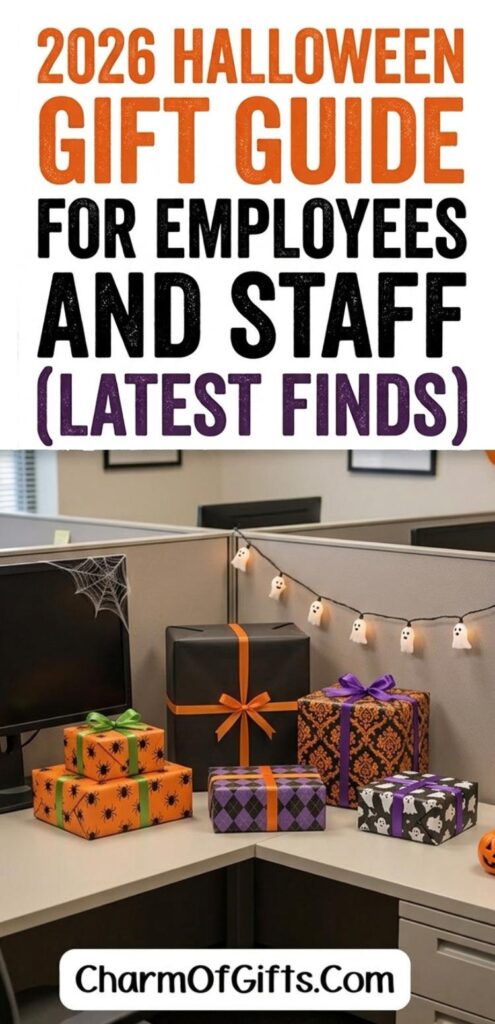 Looking for Halloween gifts for employees that go beyond candy? This 2026 gift guide is packed with practical, office-friendly Halloween gift ideas from bosses and supervisors that help boost morale and show genuine employee appreciation. Halloween gifts your team will actually enjoy. #HalloweenGifts #EmployeeAppreciation #CorporateGifts #OfficeHalloween