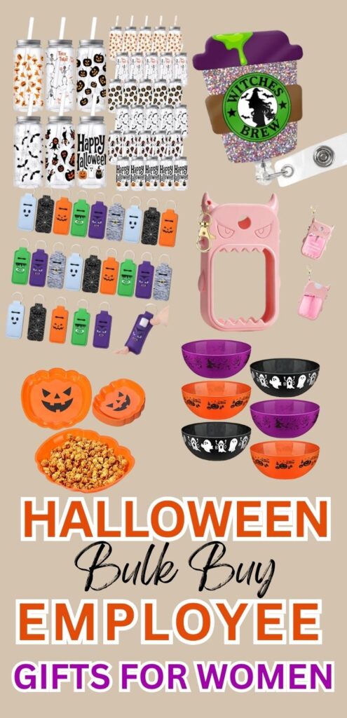 Treat your female employees to thoughtful Halloween gifts they'll actually use. From cozy fall-inspired gifts to practical office accessories and festive surprises, these Halloween gift ideas are perfect for showing appreciation while keeping things fun and professional. #HalloweenGifts #EmployeeAppreciation #WomenAtWork #OfficeGiftIdeas #StaffGifts