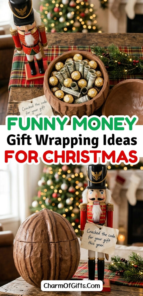 Cash is the gift everyone secretly wants, but the wrapping is what makes it memorable. These funny money gift wrapping ideas for Christmas cover coworkers, family, teenagers, and adults, with a Santa balloon sack, a hidden money notebook, and more. Easy DIY ideas that make a plain cash gift feel like a moment worth watching them open.. #cashgift #christmascashgift #diygiftidea #moneywrappingdiy #hiddenmoneygiftidea