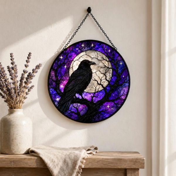 Raven Suncatcher