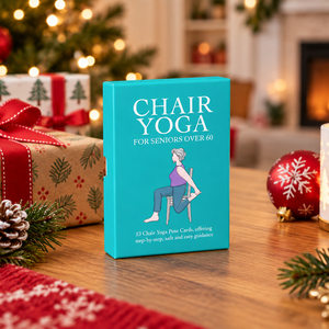 Chair yoga cards gift box