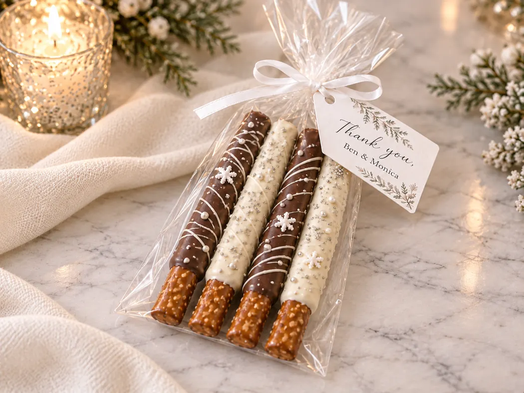 Chocolate-Covered Pretzel Rods