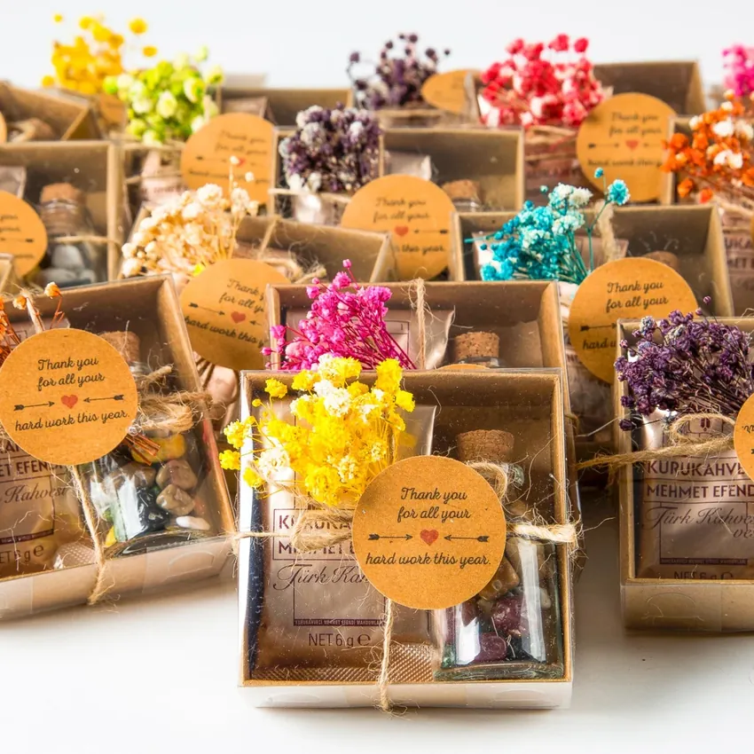 Turkish Coffee and Chocolate Favor Boxes