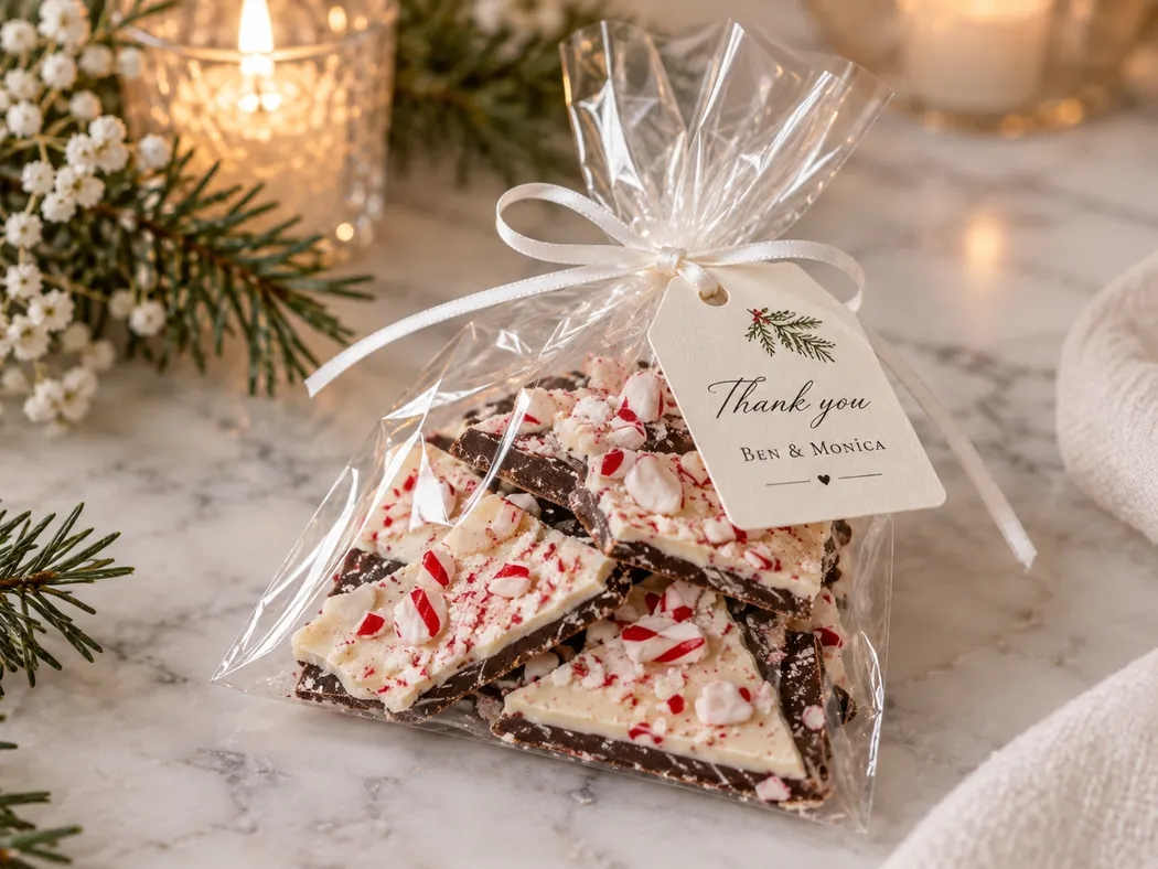 Homemade Peppermint Chocolate Bark