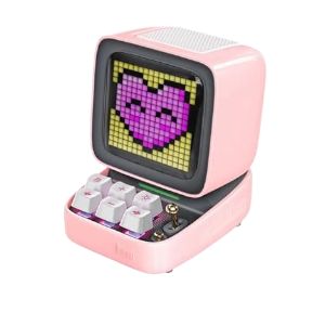 retro style bluetooth speaker with keys
