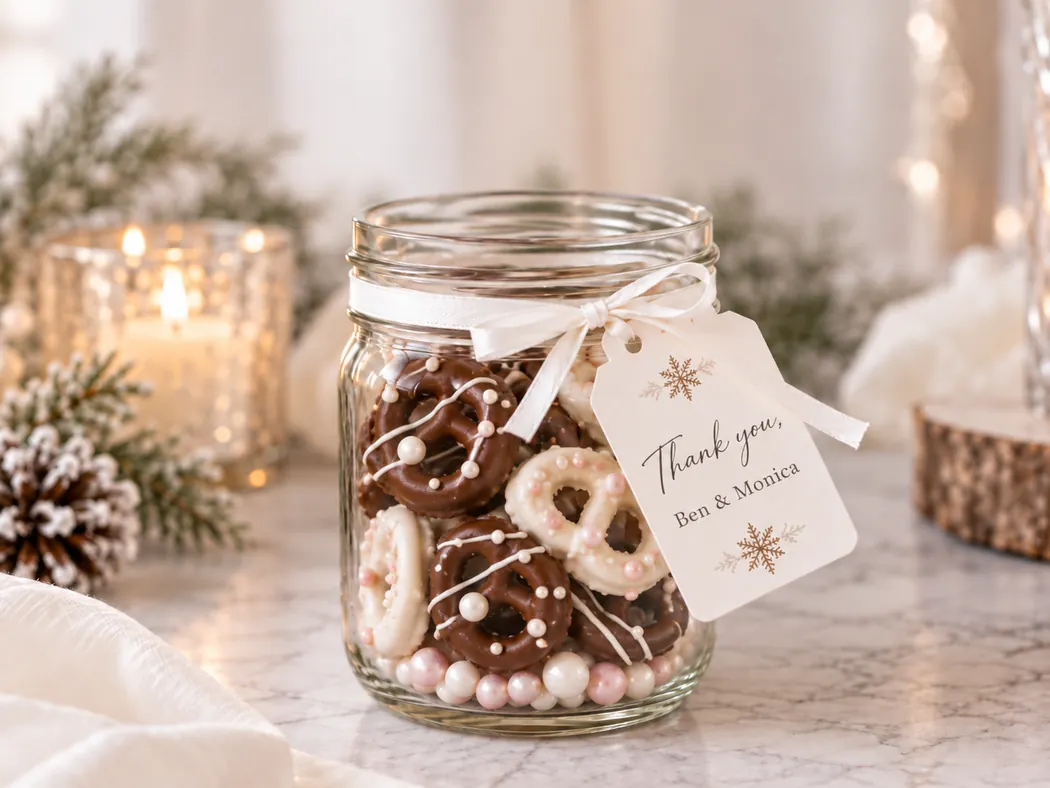 White Chocolate-Covered Pretzel Twists
